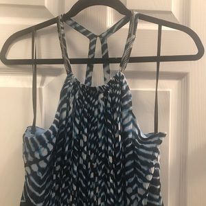 Blue Calvin Klein dress